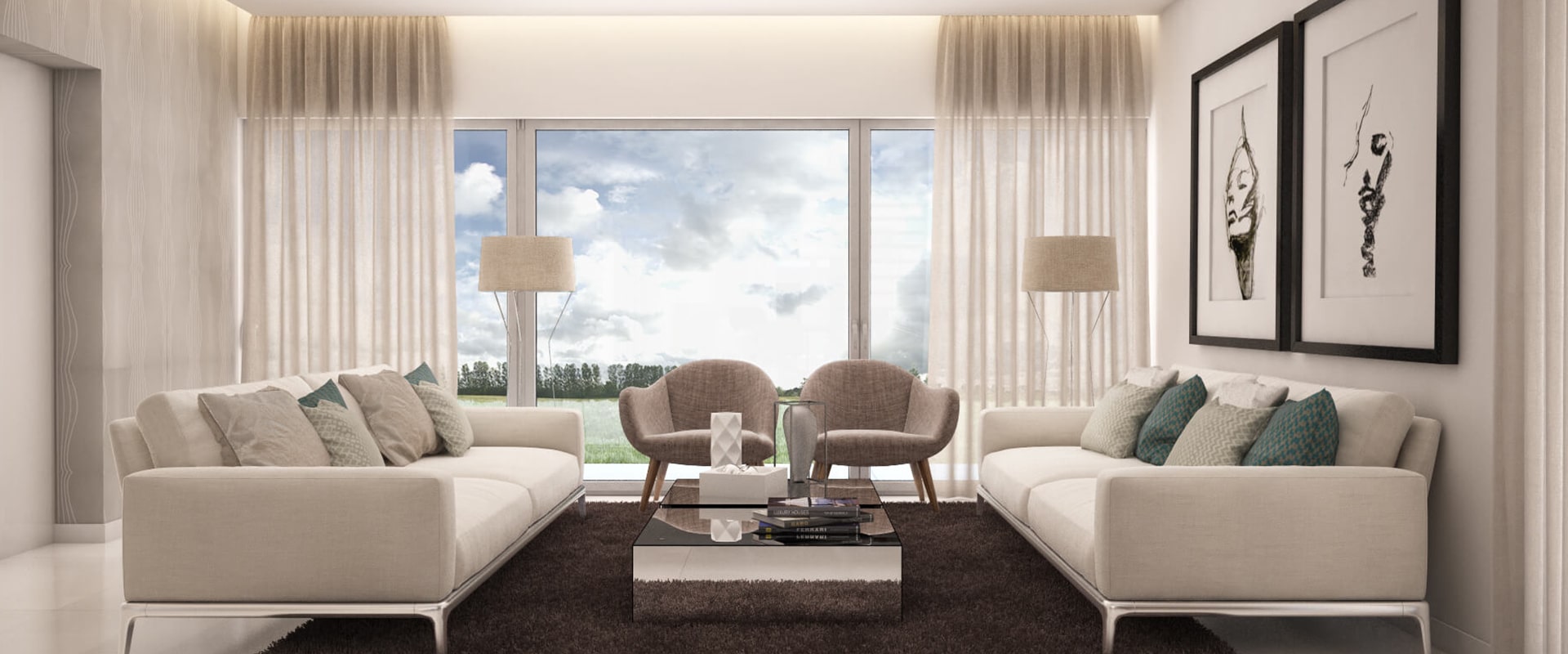 Contemporary style (living room)